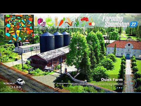 👉New Map Osiek Multifruit (Remastered) v1.0 FS22🎮 Gameplay