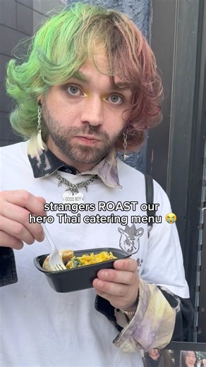 Strangers🫣 roast our hero menu