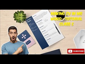 How to Create a Professional CV in MS Word: Step-by-Step Tutorial