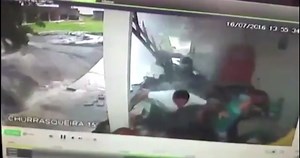 Sh*tty Situation: Sewer Pipe Bursts Through A Condos Wall And Ends A Cook Out!