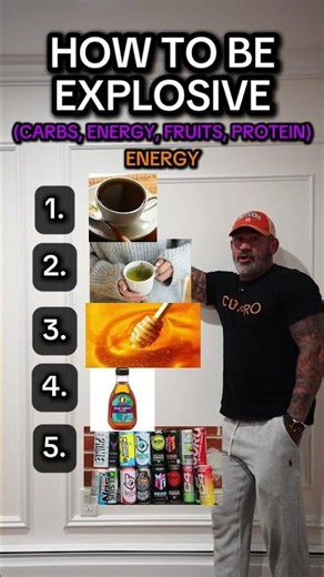 Coach Knox ranks pre-practice foods from BAD to GOOD to GREAT for explosive performance