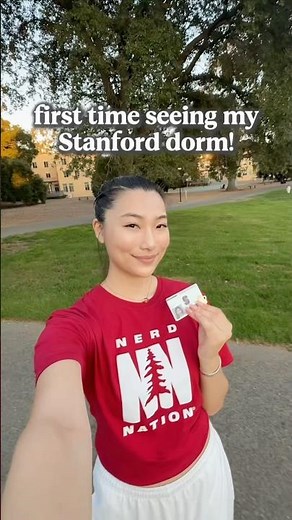 Stanford University Dorm Room Tour 🌲💫 #collegelife #university #stanford #vlog #dorm #study