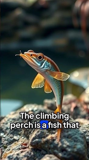 amazing climbing perch fish that travels on land