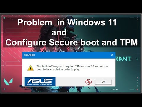 VAN9001 - Valorant problem in windows 11