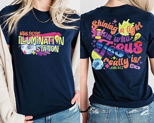 Illumination Station VBS 2026 Shirt: Summer Bible Camp Crew - Etsy