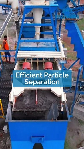 Puzzolana’s Hydrocyclone – where efficiency meets innovation!