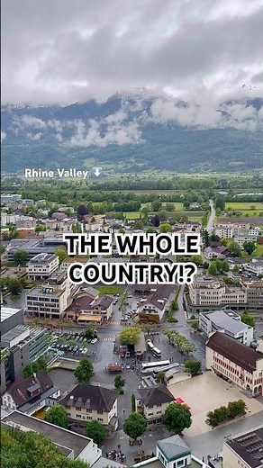 Liechtenstein 🇱🇮 in the Palm of your Hand #liechtenstein #vaduz