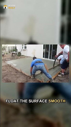 How To Pour a Concrete Slab (Beginner's 5 Steps)