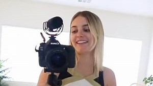 I tried my old cheerleading uniform 5 years on - the skirt was so short