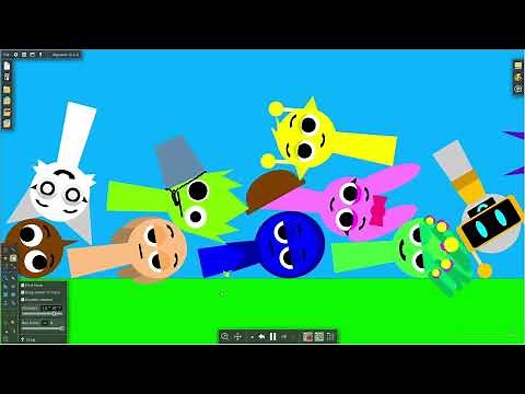 Sprunki but in Algodoo [PART 1]