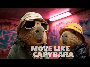Capybara – "Capybara Move" (Official Music Video) | Chillest Animal Alive 🐾🔥