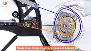 BEAMNOVA Leather Stitching Machine Cobbler Sewing Shoe Repair Tool Equipment Hand Heavy Duty Industrial with Needles Leather Craft Kit, Black