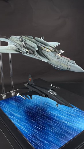 Top Gun 1986 Diorama: Maverick vs Mig-28 Scale Models