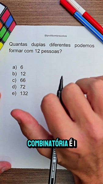 Análise Combinatória para Concursos e Moda