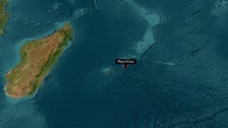 Mauritius Map Zooming In. Exploring the Details of the Mauritius Map.