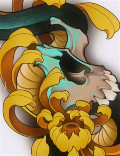 Sneaky slithery snake 🐍🌼 | Rachel Ellis