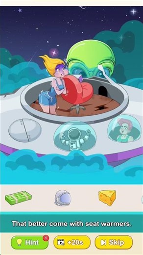 Helping girl escape from alien funny short gameplay #trending #gameplay #tiktok #popular #subscribe