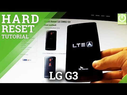 How to Hard Reset LG D852 G3 - Delete All Data in LG G3