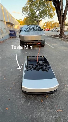 Cybertruck Vs Tesla Mini