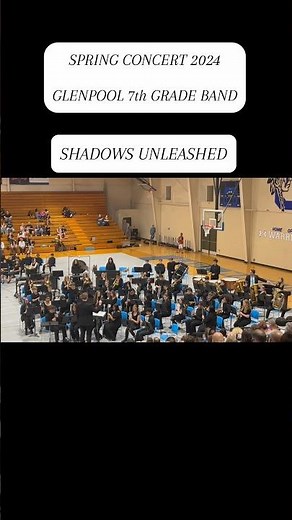 SHADOWS UNLEASHED (Brian Balmages) Glenpool 7th Grade Band Spring Concert 2024