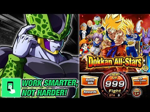 HOW TO AFK AUTO ALL 999 STAGES OF THE ALL STAR EZA! AUTO CLICKER SETUP GUIDE! (Dokkan Battle)