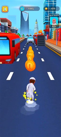 Sands of Speed – دوامة الرمال!"(Whirlwind🚇🌜🌜🌜 of Sand!) Alnahshah run muslim subway surfers#shorts