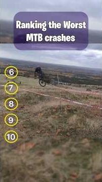 Ranking the Worst MTB crashes #mtbfails #crashes #downhill
