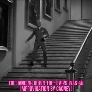 James Cagney displays sheer talent by floating down the stairs🤯 | Pineapple