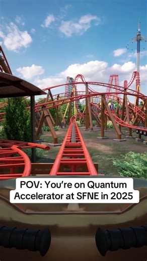 Experience Thrills on Quantum Accelerator at Six Flags New England in 2025