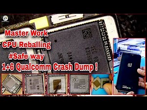OnePlus 6 CPU Reballing, Qualcomm Crashdump, Hang On Logo, Auto Restart Fix #fixmycell