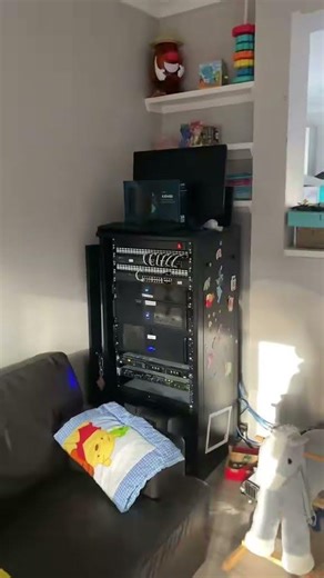 Home Lab: Server Rack Running My Network! #homelab #homenetwork #homeserver #serverrack #youtube