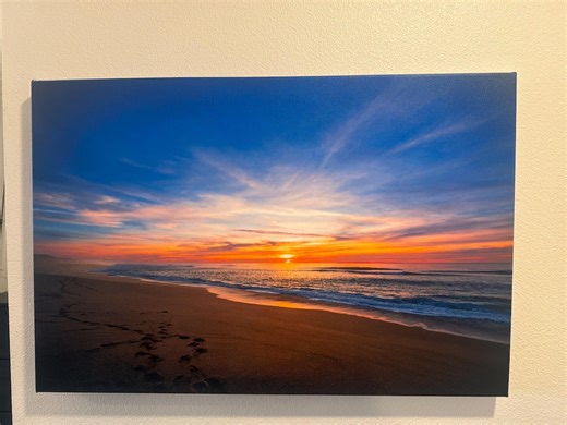 Point Reyes Sunset Canvas Print – California Coastal Wall Art – Beach Seascape Photography – Large Living Room Decor - Etsy