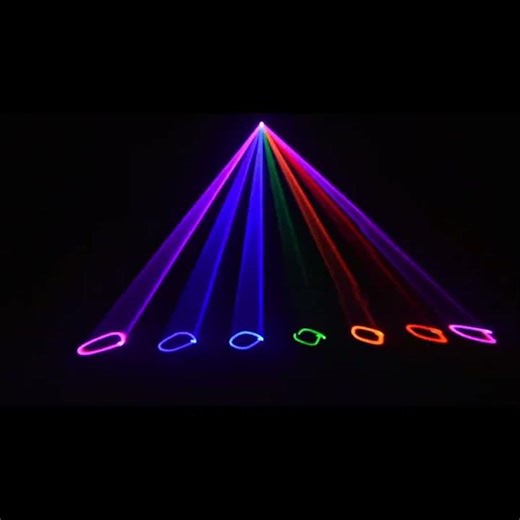 1400mW DMX 512 Scanner laser light RGB colorful Party Xmas DJ