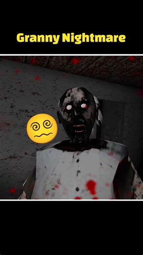 Granny Chapter 1 Nightmare Mode Game Play 🤯☠️ #shortsfeed #granny #tranding #horrorgaming #shorts