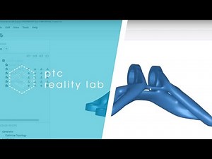 GE Bracket Optimization | PTC Reality Lab