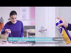 Medifacts - Microban Sanitizing Spray Commercial (2020-2021, 30sec)