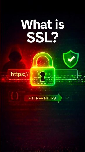 Website Security Explained (SSL) 🔐 #sslcertificates #cybersecurity #cybersecurity #shorts