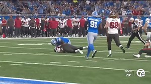 40K views · 1.5K reactions | Lions defensive end Aidan Hutchinson is the NFC defensive player of the month for September. He led the NFL with 6.5 sacks in the month, adding 16 tackles, 6 tackles for loss, and a forced fumble. | Brad Galli WXYZ | Facebook
