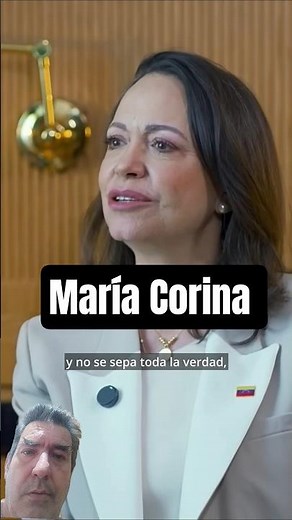 María Corina thanks Spain for welcoming thousands of Venezuelans #mariacorinamachado #news #tvshow