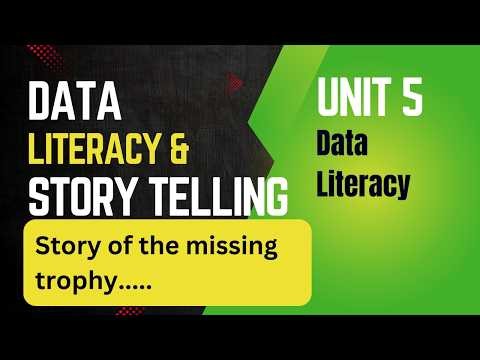 Introduction to Data Literacy? | Class 11 CBSE AI Unit 5 Explained with Story