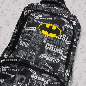 Crusading through the darkness, because Gotham needs a hero 💛🦇 Loving our new Batman laptop bag? keep an eye out for more info! #batman #kidslaptopbag Revolution Licensing | Character Group South Africa