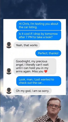 THE WRONG CHAT AT THE WORST TIME! 💀🚗 #shorts #funny #textingstories
