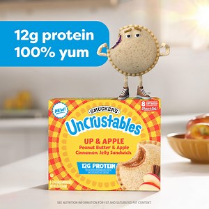 Uncrustables officially enters the protein game. See new products.