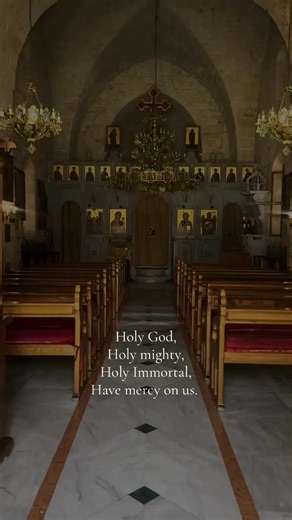 “Holy God, Holy Mighty, Holy Immortal, have mercy on us.” The Trisagion Hymn (“Thrice-Holy Hymn”) is one of the most ancient and beloved prayers in Orthodox Christianity. It is sung or recited in nearly every Orthodox service, especially during the Divine Liturgy and daily prayers. | Orthodox England