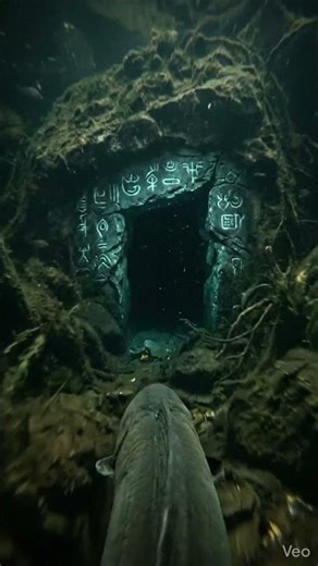 Electric Eel POV: Shocking Hunt in Dark Waters #microexploration #fishing #tinyworld #underwater