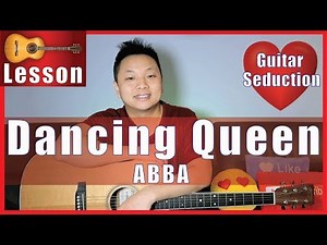 Dancing Queen ABBA Acoustic Guitar Chords Tutorial