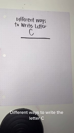 Letter C #alphabet #alphabeticalorder #letterC #handlettering #brushlettering