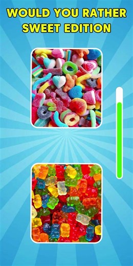 🍬 Would You Rather? SWEETS EDITION 🍫🍭 Hardest Food Choices Ever! #shorts