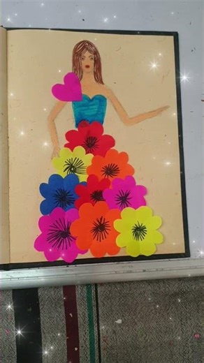 how to make a beautiful flower fairy #artistic #drawings