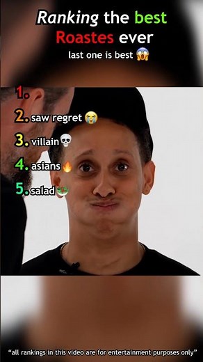Ranking the Best Roastes ever 😱